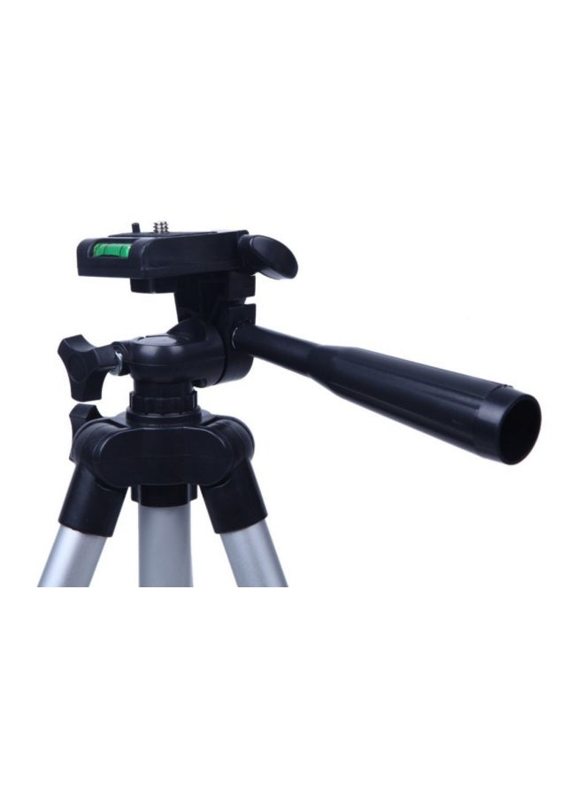 حامل ثلاثي للكاميرا أسود/ فضي - Image 2