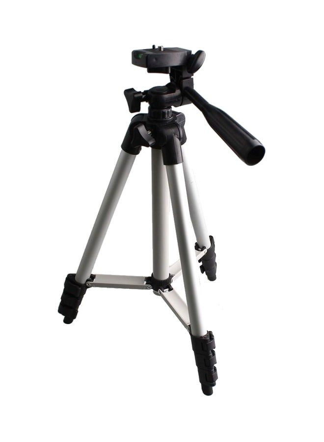 Camera Tripod Stand Silver/Black - Image 1