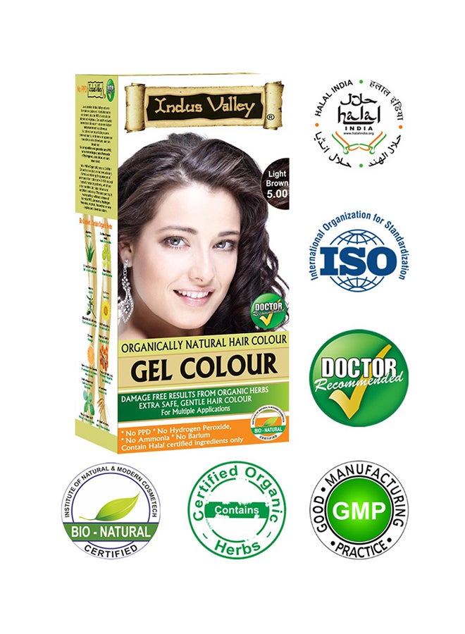 Indus Valley Permanent Hair Colour Light Brown 5.00 - Image 3