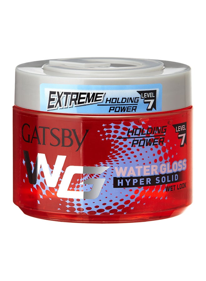 GATSBY Water Gloss Hyper Solid Holding Power Gel 300grams