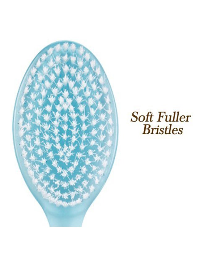 Panache Bath & Body Brush Blue/White 36cm  - Image 2