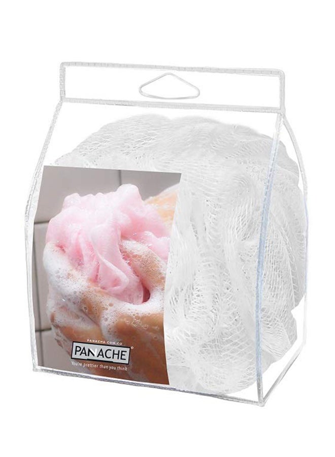 Panache Bath Loofah Sponge White