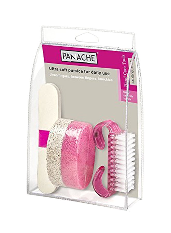 Panache 3-Piece Hand Care Tool Set Pink  - Image 1