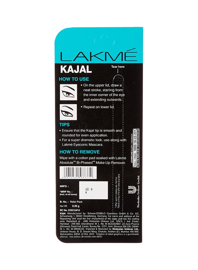LAKME Eye Conic Kajal Pencil Black - Image 2