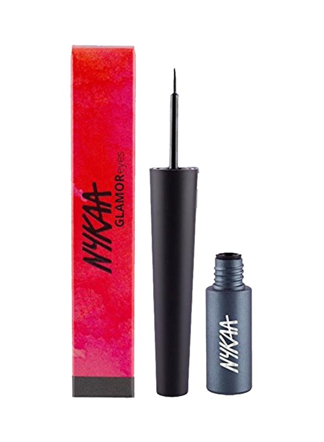 Nykaa Glamor Eyes Liquid Eyeliner 01 Stormy Sky