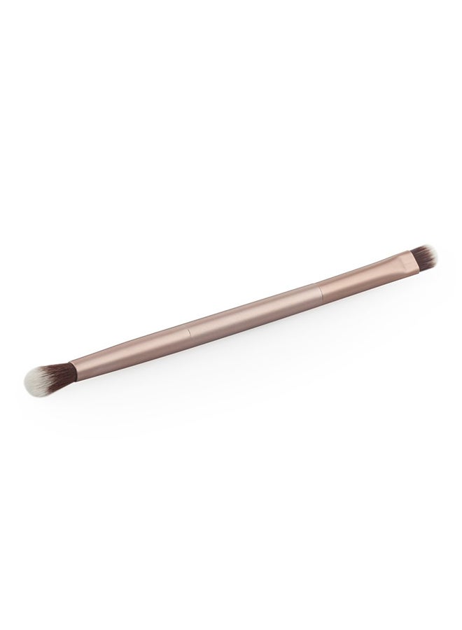 Double Ended Eyeshadow Brush Rose Gold