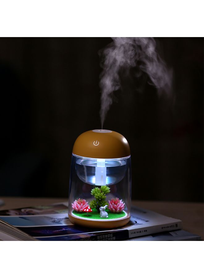 سابو جهاز ترطيب هواء صغير بمنظر طبيعي أصفر - Image 3