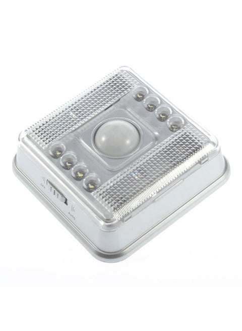 L0803SER 8 LED Light PIR Auto Sensor Motion Detector White 1 X 1 X 1centimeter