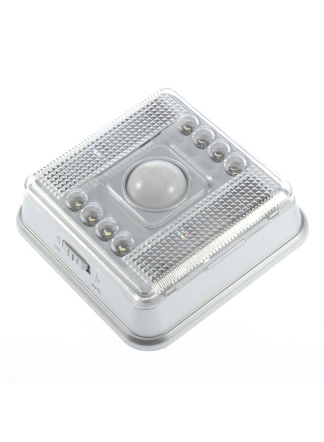 L0803SER 8 LED Light PIR Auto Sensor Motion Detector White 1 X 1 X 1centimeter