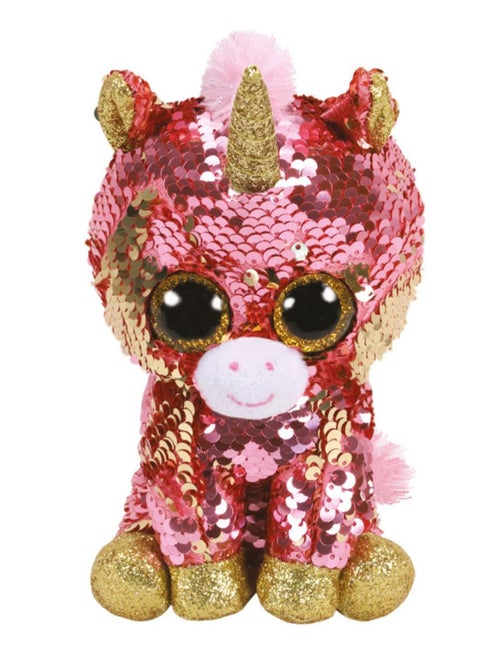 Beanie Boos Flippable Unicorn Shape Plush Toy 6inch