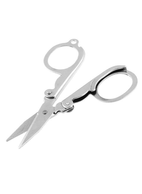 Mini Folding Pocket Scissos Silver