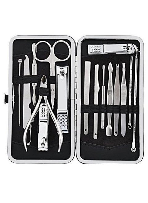 16-Piece Nail Clippers Manicure Pedicure Set