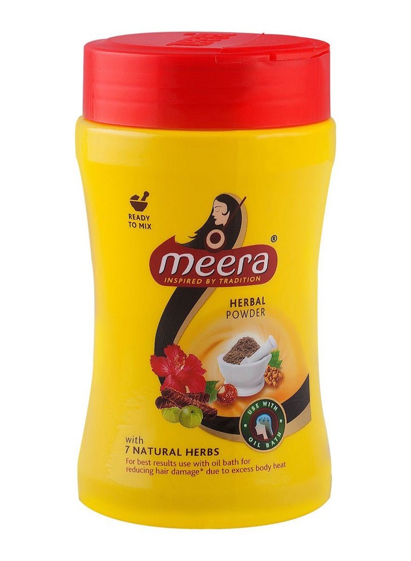 MEERA Hair Wash Herbal Powder 120grams  - Image 1