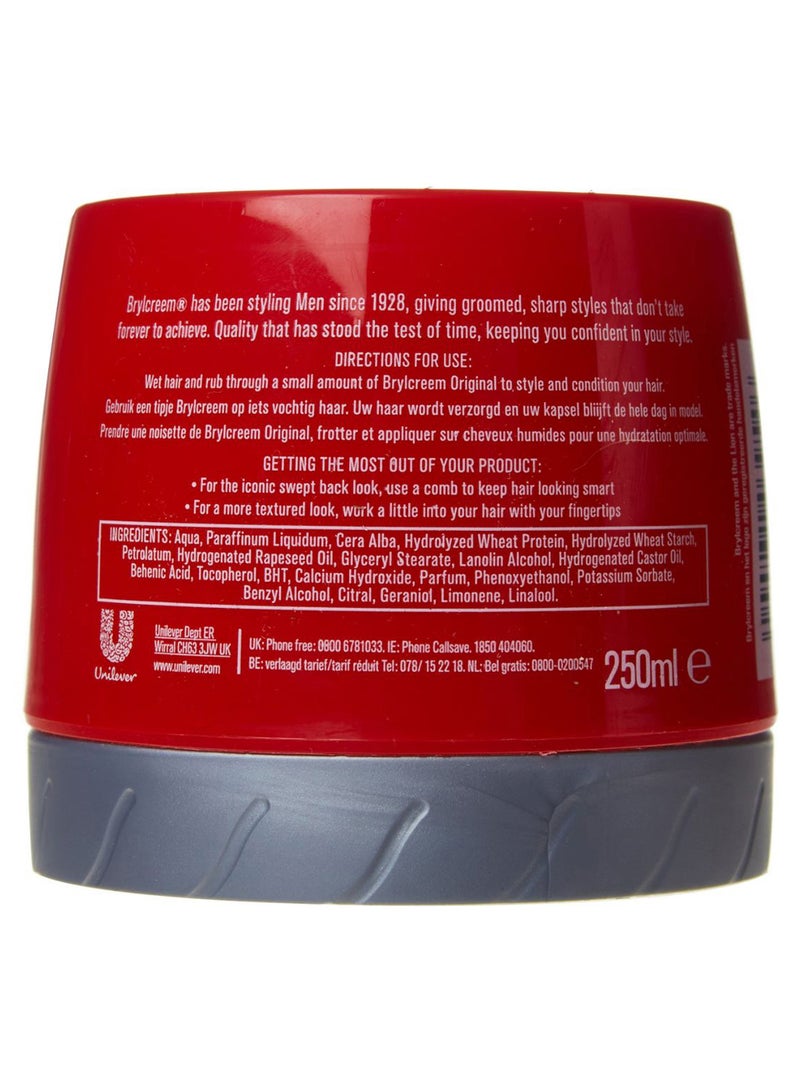 Brylcreem - Original Light Glossy Hair Cream 250ml - Image 1