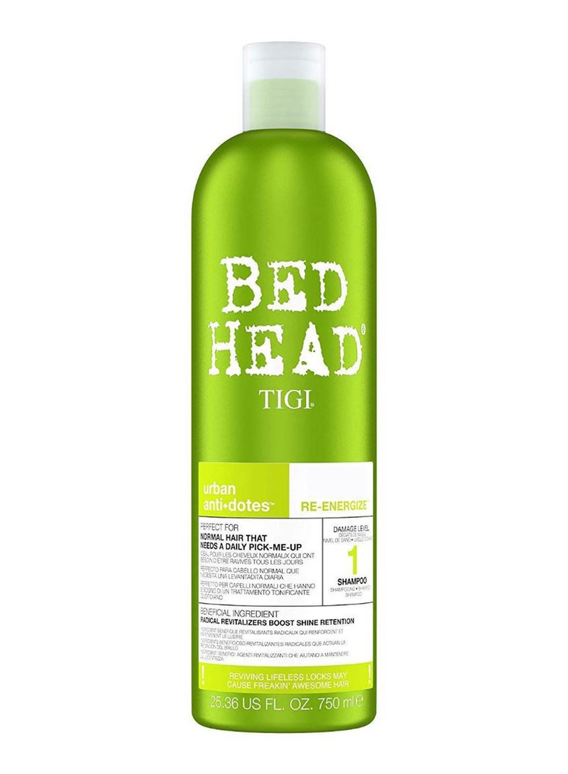 شامبو إعادة الحيوية للشعر Bed Head Urban Antidotes 750ملليلتر