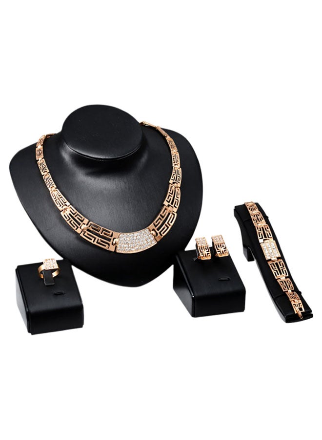 دي دي طقم مجوهرات مكون من 4 قطع