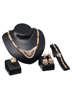 4-Piece 18 Karat Gold Jewellery Set