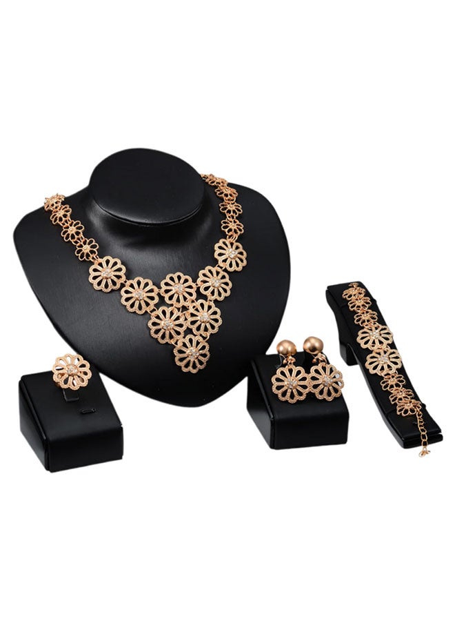 دي دي طقم مجوهرات مكون من 4 قطع