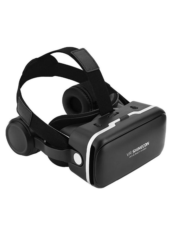 VR SHINECON Virtual Reality 3D Wireless Glasses Headset With Earphone - Image 1