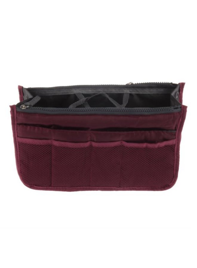 Travel Cosmetic Organiser Bag Brown