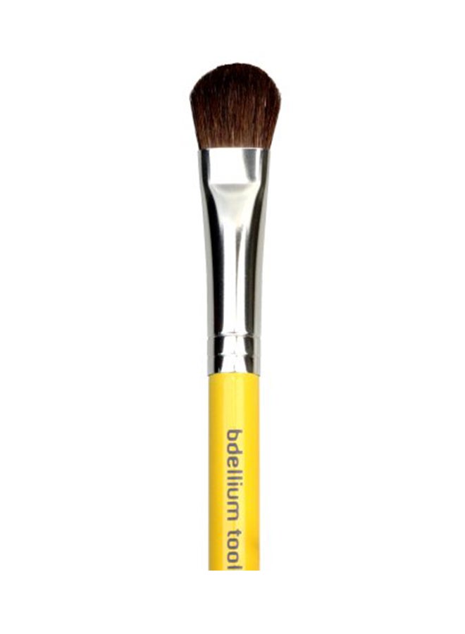 Bdellium Tools Professional Studio Line Large Overall Shadow Eye Brush-778 Yellow/Silver  - Image 2