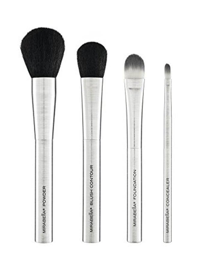 Hand-Sculpted Luxury Brush Silver