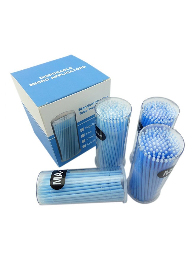 Yimart 400-Piece Disposable Mascara Applicator Blue - Image 1