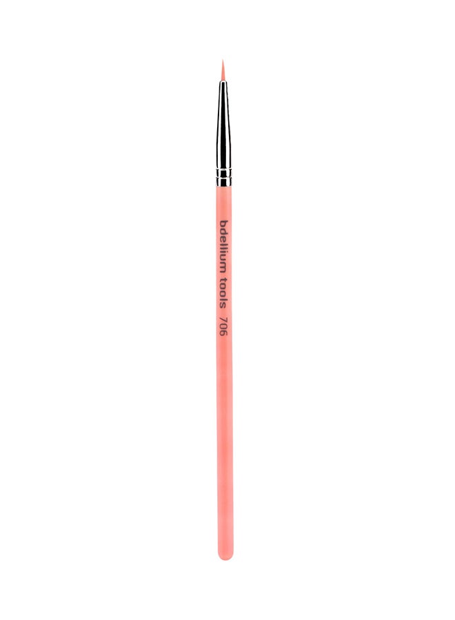 Bdellium Tools - Professional Bambu Series Eyeliner Brush- 706 Pink - Image 1
