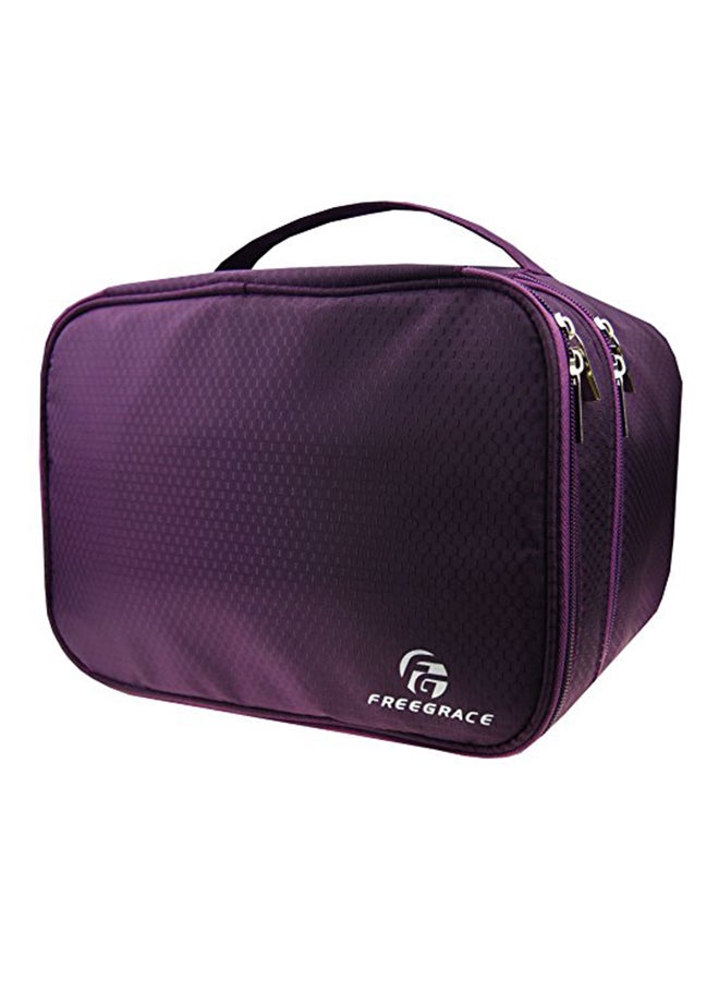 Freegrace Double Layer Packing Storage Bag Purple 