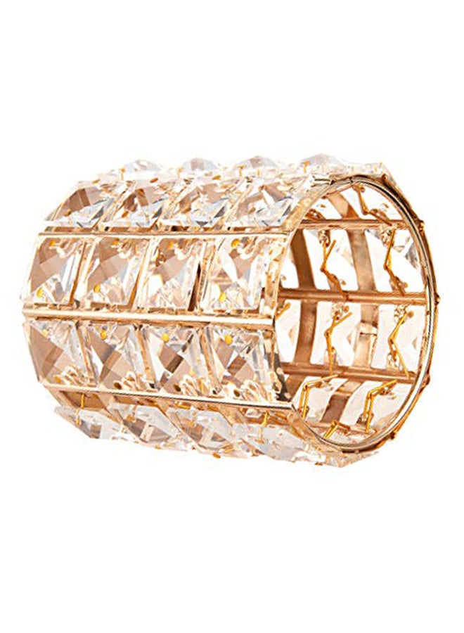 Feyarl - Crystal Makeup Brush Holder Gold - Image 1