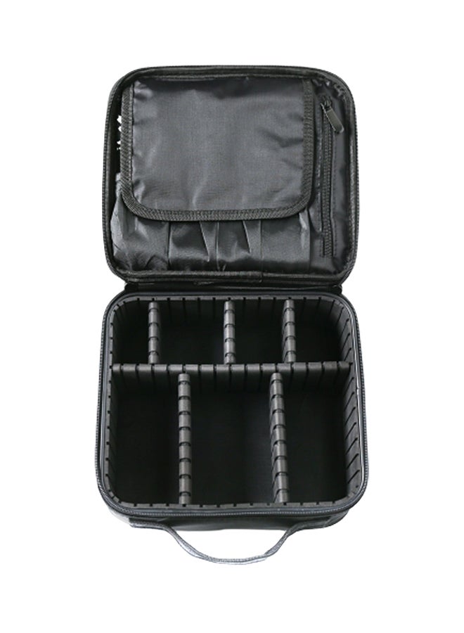 Gloriest Adjustable Makeup Cosmetic Organizer Black - Image 1