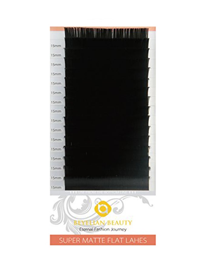 BEYELIAN Super Matte Flat D Curl Eyelash Extension Set Black 