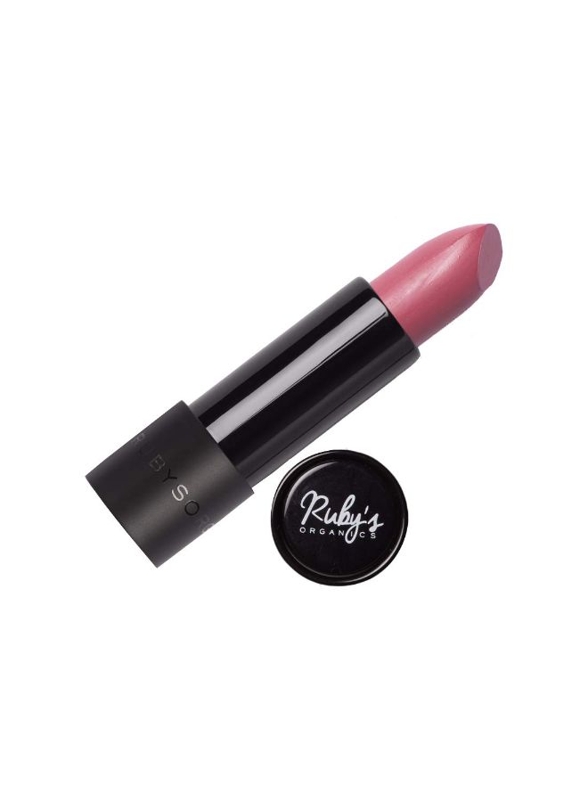 Ruby's Organics Natural And Mineral Nuddy Lipstick Pink  - Image 3