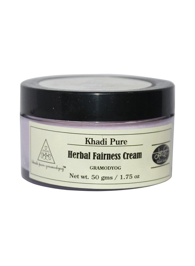 Khadi Pure Gramodyog - Herbal Fairness Cream Clear 50grams - Image 1