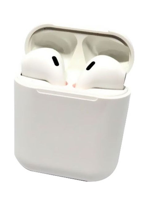 In-Ear Bluetooth Headset With Charging Case White