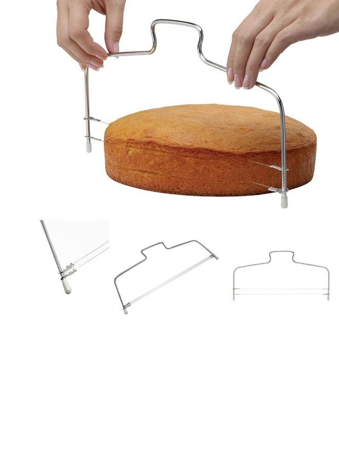 Cake Cutter And Leveler Silver 32x17cm  - Image 3