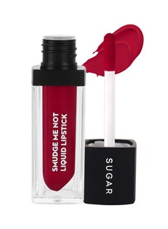 SUGAR Cosmetics Smudge Me Not Liquid Lipstick 43 Hot Shot  - Image 1