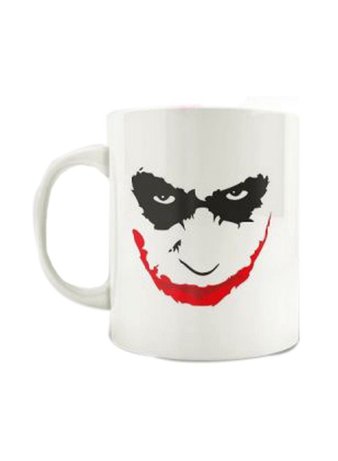 PrinTech Printed Ceramic Mug White/Black/Red 