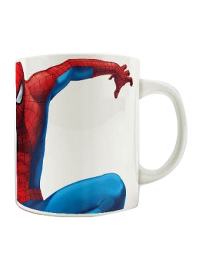 برنتيك مج بطبعة صورة سبايدرمان أبيض/أحمر/أزرق 350ملليلتر - Image 2