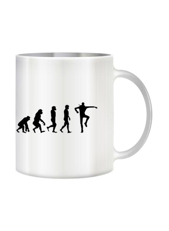 papeyone - Printed Ceramic Mug White/Black - Image 1