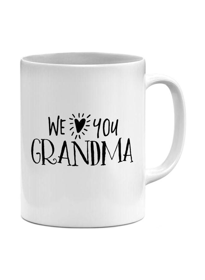 papeyone - Printed Ceramic Mug White/Black - Image 1