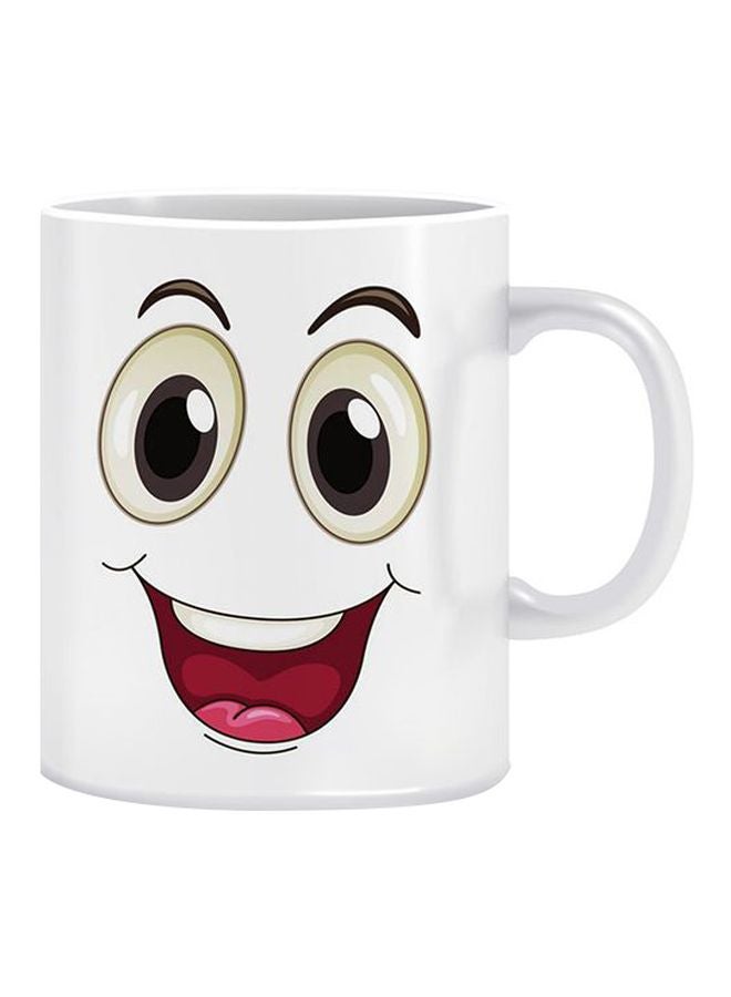 Fast Print Quote Printed Coffee Mug Black/White/Red