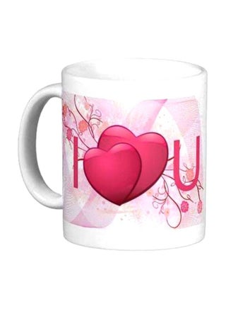 Printed Ceramic Mug White/Pink - v1566975406/N29427651A_1