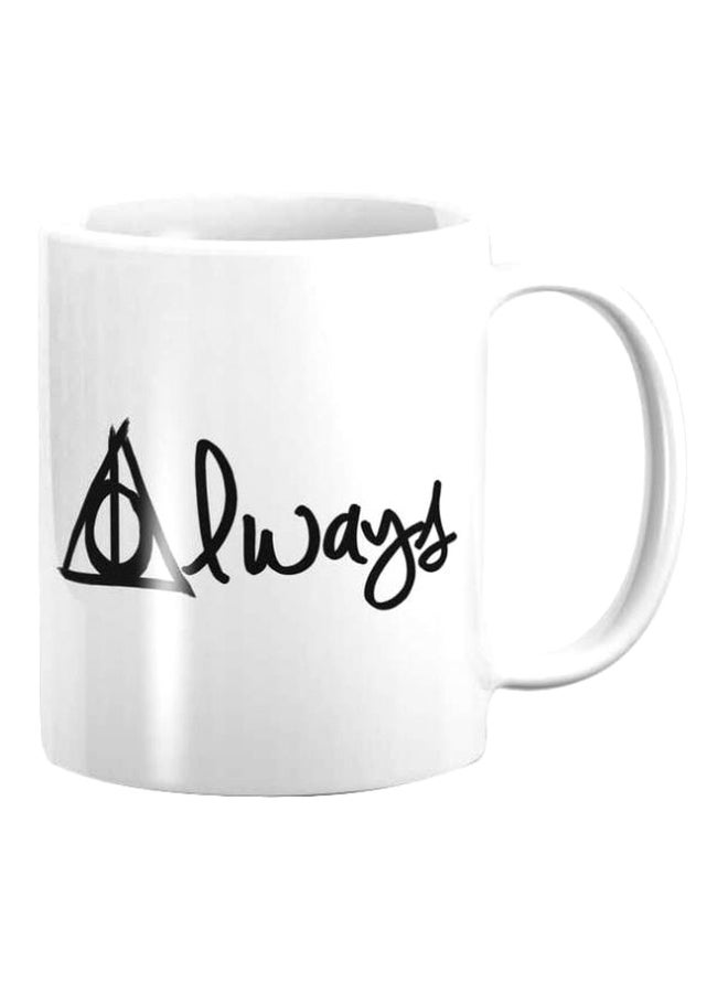 Fast Print Harry Potter Printed Coffee Mug White/Black Standard