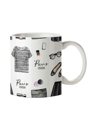 Printed Coffee Mug White/Black One Size - v1566975728/N29429986A_1