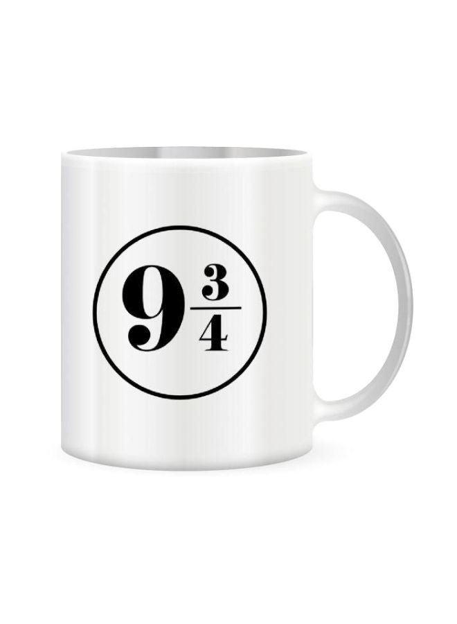papeyone - Printed Ceramic Mug White/Black - Image 1