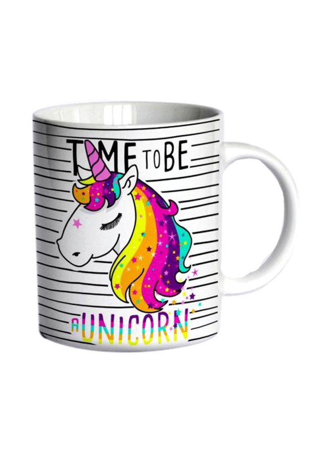 Printed Ceramic Mug Multicolour