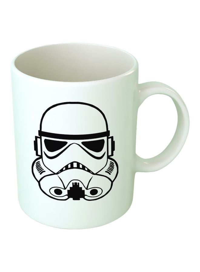 Upteetude - Star Wars Printed Coffee Mug White/Black - Image 1
