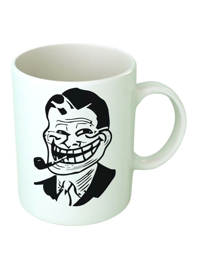 Upteetude - Social Media Memes Printed Coffee Mug White/Black - Image 1