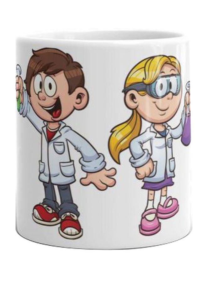 فاست برينت مج من السيراميك بطبعة متعدد الألوان